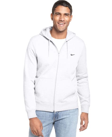 nike air zip hoodie weiß|nike full zip hoodies.